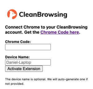 How to Configure the CleanBrowsing Google Chrome Extension