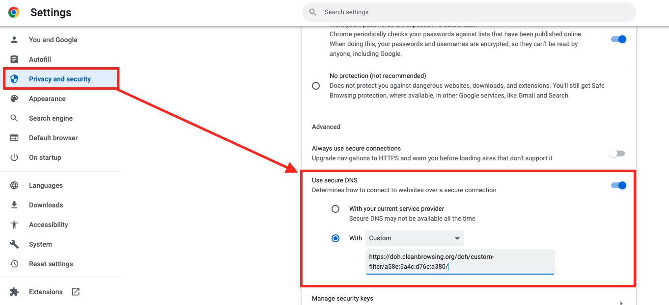 configure-secure-dns-on-chrome-doh-on-chrome-cleanbrowsing-help